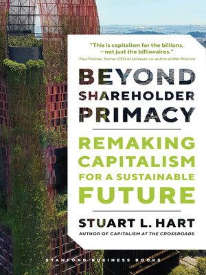 cover image of Beyond Shareholder Primacy